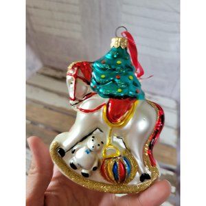 Polonaise Rocking horse tree ornament Xmas holiday